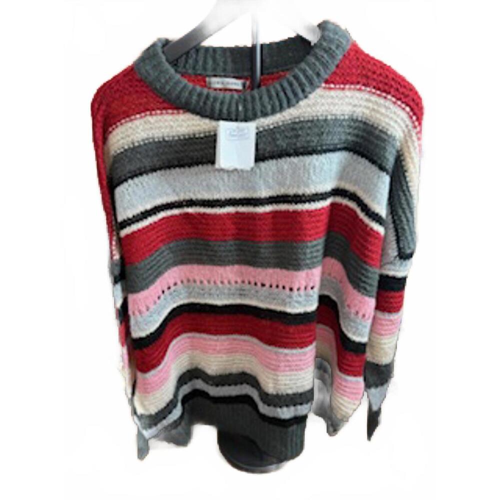 Cozy Striped Knit Sweater‎ by Gloria Jeans - Size L